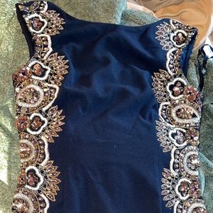 ADRIANNA PAPELL BEADED DRESS